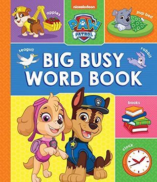 portada Paw Patrol Big, Busy Word Book: Learn new Words in This Busy Picture Book!