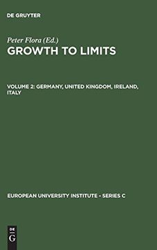 portada Growth to Limits, vol 2, Germany, United Kingdom, Ireland, Italy (European University Institute - Series c) 