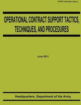 portada Operational Contract Support Tactics, Techniques, and Procedures (ATTP 4-10)