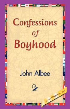 portada confessions of boyhood (en Inglés)