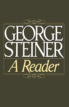 portada George Steiner: A Reader (en Inglés)