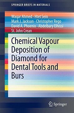 portada Chemical Vapour Deposition of Diamond for Dental Tools and Burs (Springerbriefs in Materials) (in English)