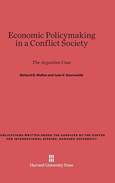 portada Economic Policymaking in a Conflict Society (en Inglés)