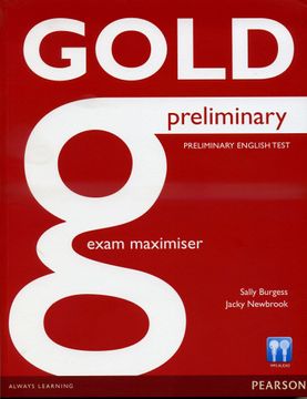 portada Gold Preliminary Maximiser Without key (en Inglés)