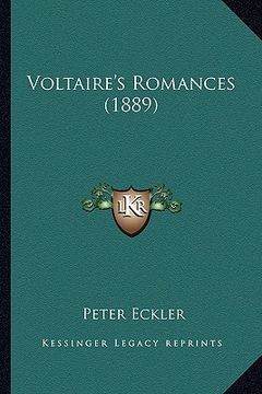 portada voltaire's romances (1889) (in English)