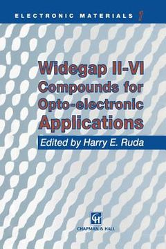 portada Widegap II-VI Compounds for Opto-Electronic Applications (en Inglés)