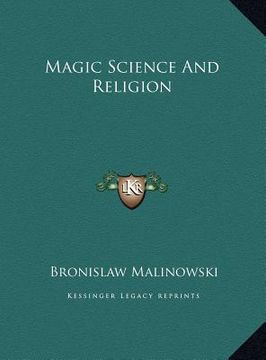 portada magic science and religion (in English)