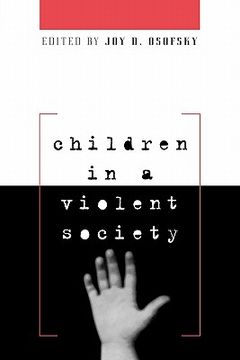 portada children in a violent society (en Inglés)
