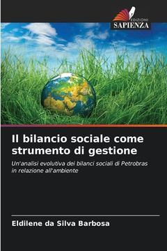 portada Il bilancio sociale come strumento di gestione (en Italiano)