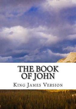 portada The Book of John (KJV) (Large Print) (en Inglés)
