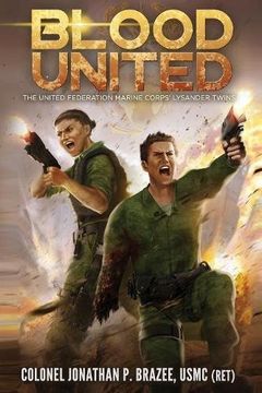portada Blood United: Volume 5 (The United Federation Marine Corps' Lysander Twins Book)
