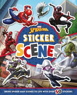 portada Marvel Spider-Man: Sticker Scenes (en Inglés)
