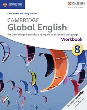 portada Cambridge Global English Workbook Stage 8: For Cambridge Secondary 1 English as a Second Language (Cambridge International Examinations) (in English)