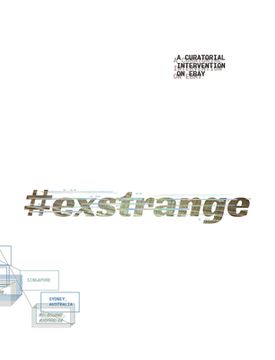 portada #exstrange: A Curatorial Intervention on Ebay (in English)