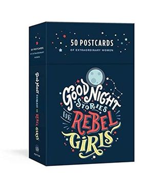 portada Good Night Stories for Rebel Girls: 50 Postcards (en Inglés)