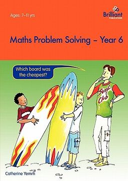 portada maths problem solving - year 6
