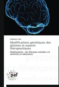 portada Modifications génétiques des gliomes et aspects thérapeutiques