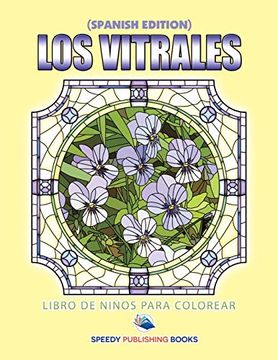 portada Los Vitrales Libro de Niños Para Colorear (in Spanish)