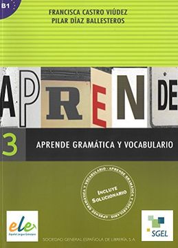 portada Aprende Gramática y Vocabulario 3