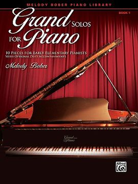 portada grand solos for piano, book 1: 10 pieces for early elementary pianists with optional duet accompaniments (in English)