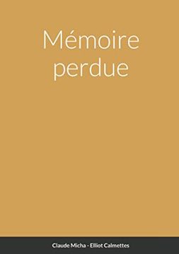 portada Mémoire Perdue