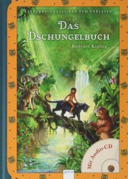 portada Das Dschungelbuch: Kinderbuch-Klassiker zum Vorlesen mit cd (en Alemán)