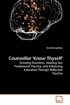 portada counsellor 'know thyself' (in English)