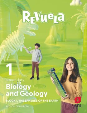 portada Biology and Geology. 1 Secondary. Revuela. Región de Murcia