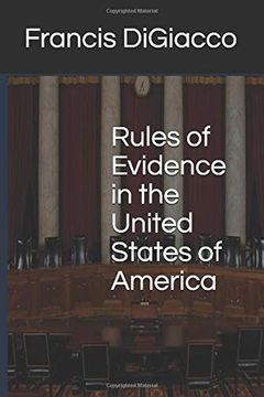 portada Rules of Evidence in the United States of America (en Inglés)