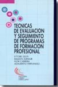 portada Técnicas de Evaluación y Seguimiento de Programas de Formación Profesional (in Spanish)