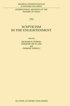 portada scepticism in the enlightenment (en Inglés)