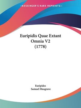 portada Euripidis Quae Extant Omnia V2 (1778) (en Alemán)