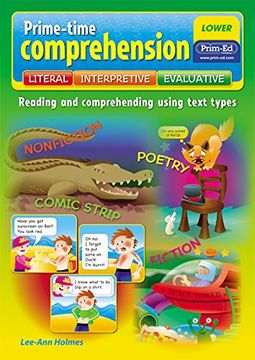 portada Prime-Time Comprehension Middle: Reading and Comprehending Using Text Types 