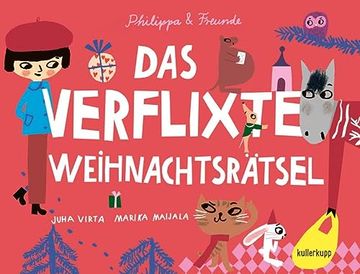 portada Das Verflixte Weihnachtsrätsel (Philippa & Freunde) (en Alemán)