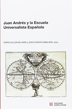 portada Juan Andrés y la Escuela Universalista Española