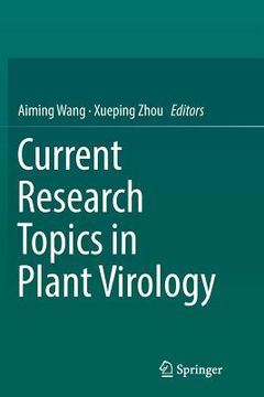 portada Current Research Topics in Plant Virology (en Inglés)