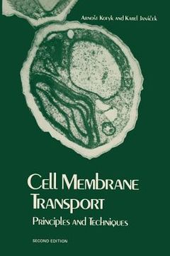 portada Cell Membrane Transport: Principles and Techniques (en Inglés)
