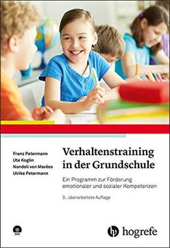 portada Verhaltenstraining in der Grundschule (en Alemán)