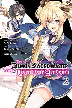 portada The Demon Sword Master of Excalibur Academy, Vol. 2 (Manga) (en Inglés)