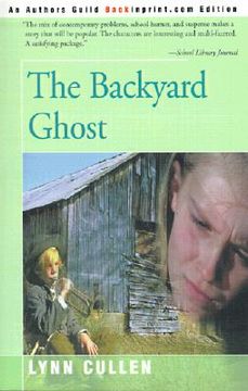 portada the backyard ghost (in English)