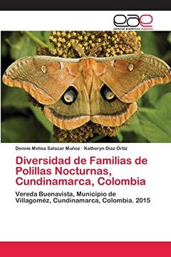 portada Diversidad de Familias de Polillas Nocturnas, Cundinamarca, Colombia