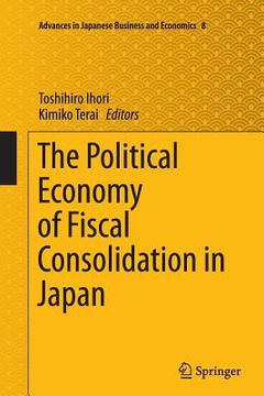 portada The Political Economy of Fiscal Consolidation in Japan (en Inglés)