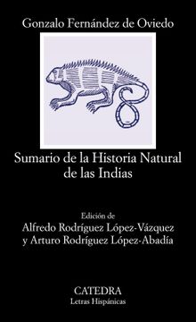 portada Sumario de la Historia Natural de las Indias (in Spanish)