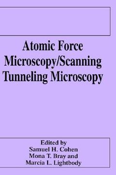 portada atomic force microscopy/scanning tunneling microscopy (en Inglés)