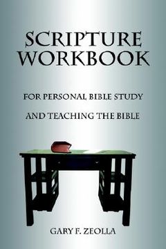 portada scripture workbook: for personal bible study and teaching the bible (in English)