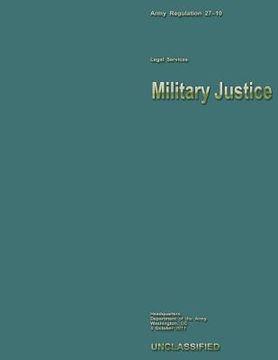 portada Military Justice (en Inglés)