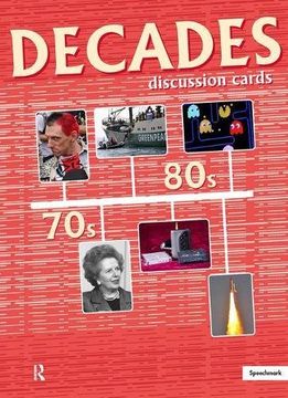 portada Decades Discussion Cards 70s (en Inglés)