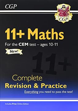 portada New 11+ cem Maths Complete Revision and Practice - Ages 10-11 (en Inglés)