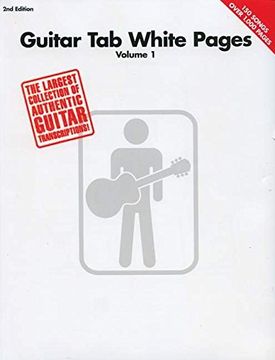 portada Guitar Tab White Pages Vol 1 (en Inglés)