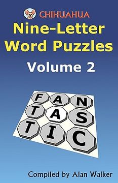portada chihuahua nine-letter word puzzles volume 2 (in English)